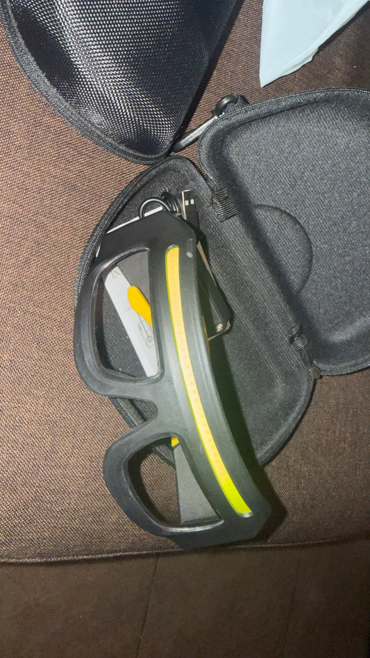 LED Headlight Glasses — Hands-Free Work Light