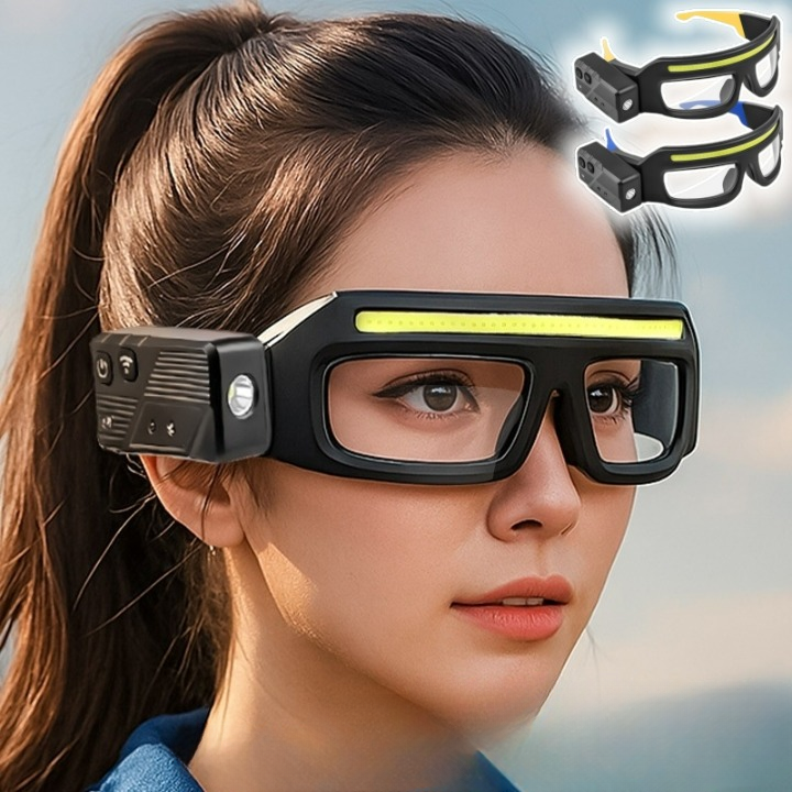 LED Headlight Glasses — Hands-Free Work Light